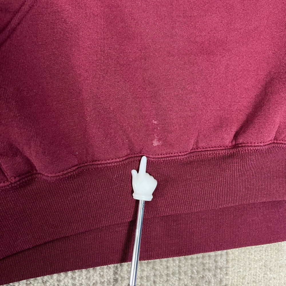 Vintage Russell Athletic Texas A&M Aggies Hoodie Maroon Mens XXL Pullover - Picture 7 of 9